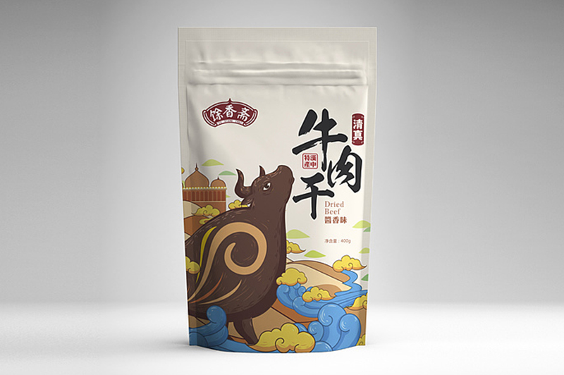 牛肉干包裝設(shè)計(jì)有什么技巧？